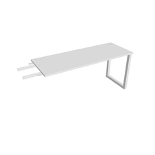 HOBIS přídavný stůl do úhlu - UE O 1600 RU, hloubka 60 cm, bílá