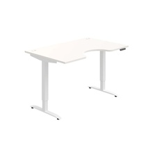 HOBIS ergo elektr.stavitelný stůl 140 cm, paměť. ovlad. - MSE 2M 1400, bílá