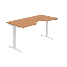 HOBIS ergo elektr.stavitelný stůl 180 cm, paměť. ovlad. - MSE 2M 1800, olše