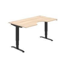 HOBIS ergo elektr.stavitelný stůl 160 cm, stand. ovlad. - MSE 3 1600, akát
