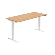 HOBIS výškově  stavitelný stůl 180 cm, paměť.ovlad. - MOTION MS 2M 1800, dub