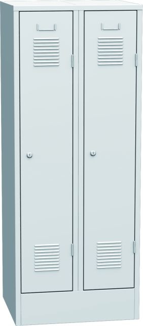 KOVOS šatní skříň SAS 32D A, výška 1500 mm
