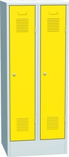 KOVOS šatní skříň SAS 32D A, výška 1500 mm