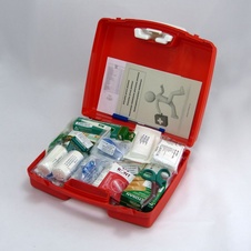 Plastový kufr první pomoci malý s náplní SPC