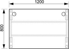 HOBIS kancelářský stůl rovný - US A 1200, třešeň