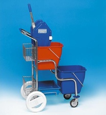 Úklidový vozík Kamzík, 2 košíky