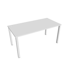 HOBIS kancelářský stůl rovný - US 1600, bílá