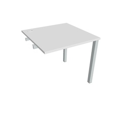 HOBIS přídavný kancelářský stůl rovný - US 800 R, bílá