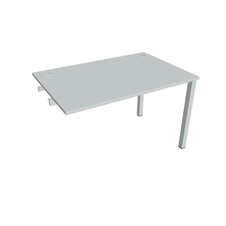 HOBIS přídavný kancelářský stůl rovný - US 1200 R, šedá