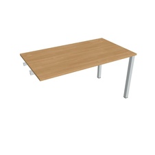 HOBIS přídavný kancelářský stůl rovný - US 1400 R, dub