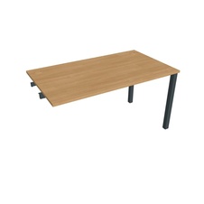 HOBIS přídavný kancelářský stůl rovný - US 1400 R, dub