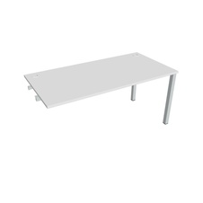 HOBIS přídavný kancelářský stůl rovný - US 1600 R, bílá