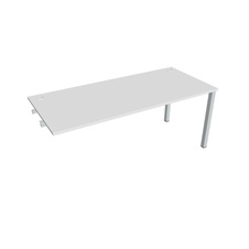 HOBIS přídavný kancelářský stůl rovný - US 1800 R, bílá
