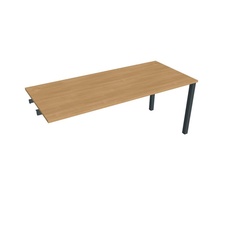 HOBIS přídavný kancelářský stůl rovný - US 1800 R, dub