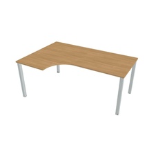 HOBIS kancelářský stůl tvarový, ergo pravý - UE 1800 60 P, dub