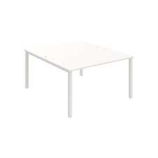 HOBIS kancelářský stůl zdvojený - USD 1400, bílá