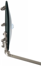 Kontrolní zrcadlo s osvětlením - vodotěsné, Vumax 322 R