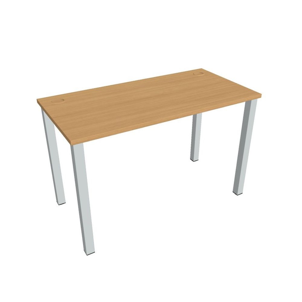 HOBIS kancelářský stůl rovný - UE 1200, hloubka 60 cm, buk
