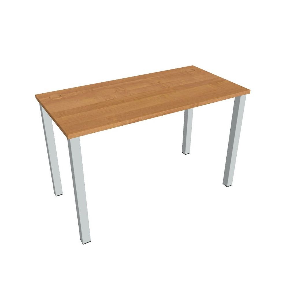 HOBIS kancelářský stůl rovný - UE 1200, hloubka 60 cm, olše