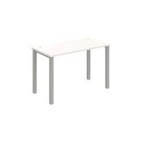 HOBIS kancelářský stůl rovný - UE 1200, hloubka 60 cm, bílá