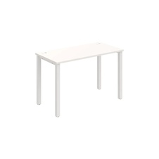 HOBIS kancelářský stůl rovný - UE 1200, hloubka 60 cm, bílá