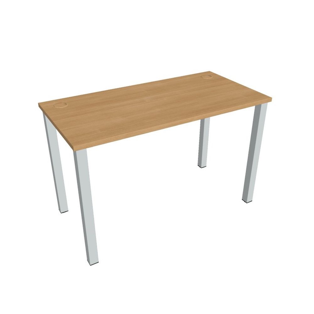 HOBIS kancelářský stůl rovný - UE 1200, hloubka 60 cm, dub