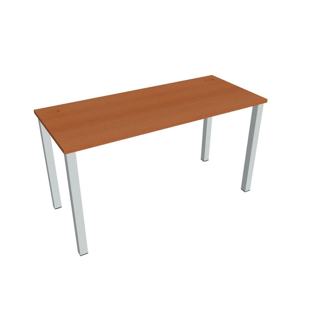 HOBIS kancelářský stůl rovný - UE 1400, hloubka 60 cm, třešeň