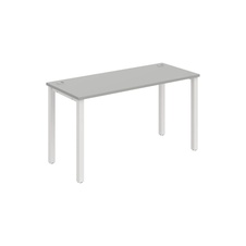 HOBIS kancelářský stůl rovný - UE 1400, hloubka 60 cm, šedá