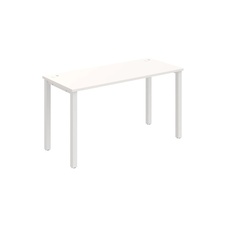 HOBIS kancelářský stůl rovný - UE 1400, hloubka 60 cm, bílá