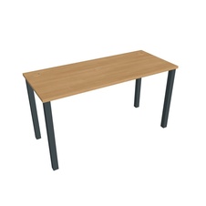 HOBIS kancelářský stůl rovný - UE 1400, hloubka 60 cm, dub