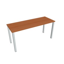 HOBIS kancelářský stůl rovný - UE 1600, hloubka 60 cm, třešeň