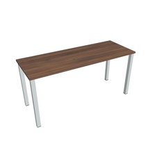 HOBIS kancelářský stůl rovný - UE 1600, hloubka 60 cm, ořech