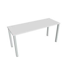 HOBIS kancelářský stůl rovný - UE 1600, hloubka 60 cm, bílá