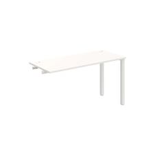 HOBIS přídavný stůl rovný - UE 1400 R, hloubka 60 cm, bílá