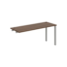 HOBIS přídavný stůl rovný - UE 1600 R, hloubka 60 cm, ořech