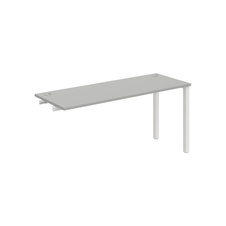 HOBIS přídavný stůl rovný - UE 1600 R, hloubka 60 cm, šedá