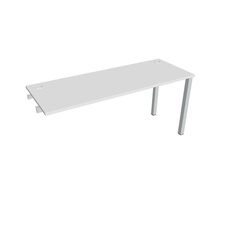 HOBIS přídavný stůl rovný - UE 1600 R, hloubka 60 cm, bílá