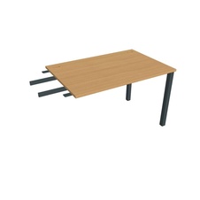 HOBIS přídavný stůl do úhlu - US 1200 RU, hloubka 80 cm, buk