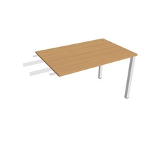 HOBIS přídavný stůl do úhlu - US 1200 RU, hloubka 80 cm, buk