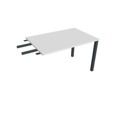 HOBIS přídavný stůl do úhlu - US 1200 RU, hloubka 80 cm, bílá