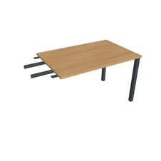 HOBIS přídavný stůl do úhlu - US 1200 RU, hloubka 80 cm, dub