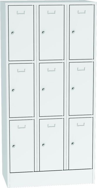 KOVOS šatní skříň s boxy SBS 33 9