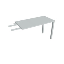 HOBIS přídavný stůl do úhlu - UE 1200 RU, hloubka 60 cm, šedá