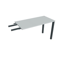 HOBIS přídavný stůl do úhlu - UE 1200 RU, hloubka 60 cm, šedá