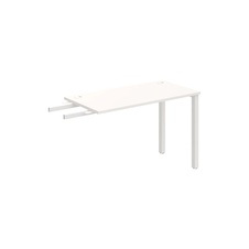 HOBIS přídavný stůl do úhlu - UE 1200 RU, hloubka 60 cm, bílá