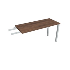 HOBIS přídavný stůl do úhlu - UE 1400 RU, hloubka 60 cm, ořech