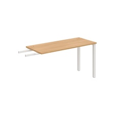 HOBIS přídavný stůl do úhlu - UE 1400 RU, hloubka 60 cm, dub