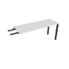 HOBIS přídavný stůl do úhlu - UE 1600 RU, hloubka 60 cm, bílá