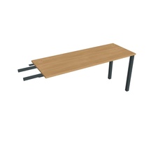 HOBIS přídavný stůl do úhlu - UE 1600 RU, hloubka 60 cm, dub