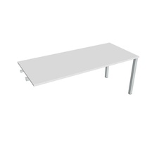 HOBIS přídavný jednací stůl rovný - UJ 1800 R, bílá